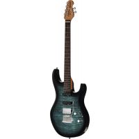 Sterling Signature Steve Lukather LK100 HSS Yucatan Blue - Vue 3